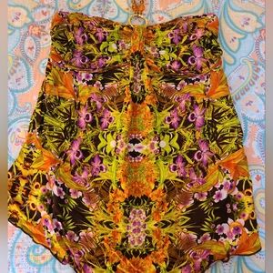Strapless summer top
